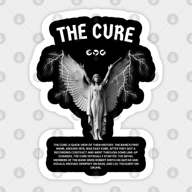 The cure Sticker by Zby'p